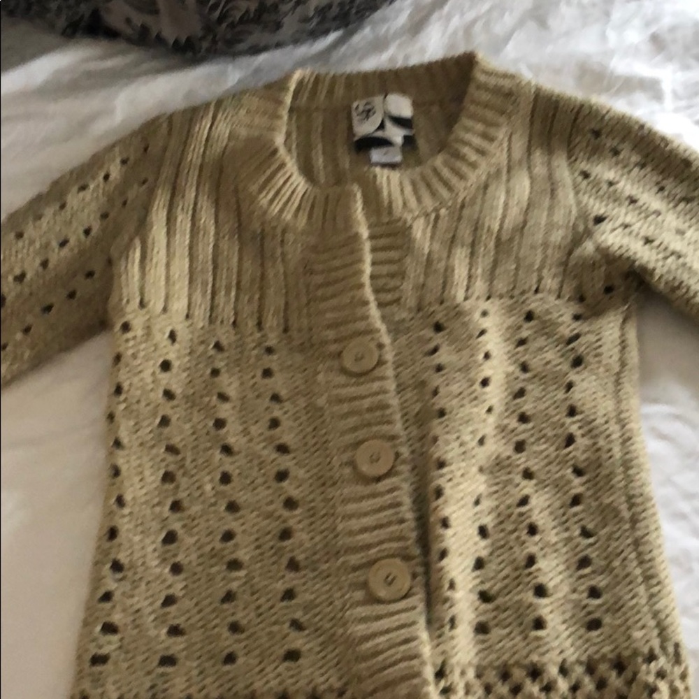 Barney 100 percent wool cardigan